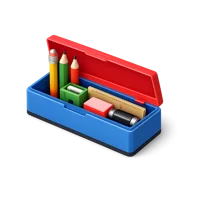 Pencil Box 3D icon