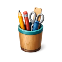 Pencil Cup 3D icon
