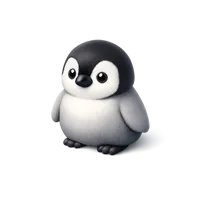 Penguin Chick 3D icon