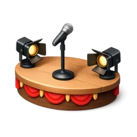 Brown Performance 3D icon