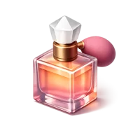 Red Perfume Bottle 3D icon