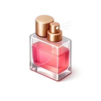 Red Perfume Spray 3D icon