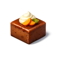 Persimmon Pudding 3D icon