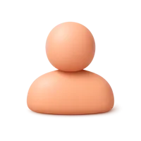Person Silhouette 3D icon