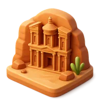 Petra 3D icon
