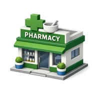 Green Pharmacy 3D icon