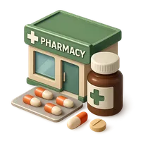Pharmacy 3D icon