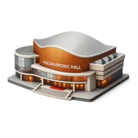 Philharmonic Hall 3D icon