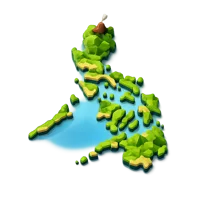 Green Philippines 3D icon
