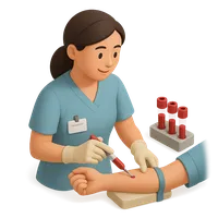 Phlebotomist 3D icon