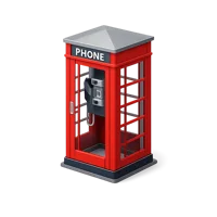 Phone Booth 3D icon