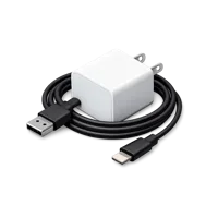 White Phone charger 3D icon