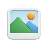 Photo 3D icon