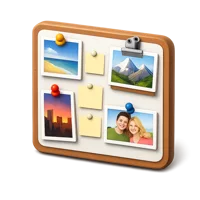 Photo Board 3D icon