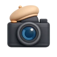 Photographer 3D icon