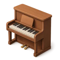 Piano 3D icon