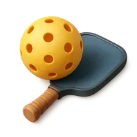 Pickleball 3D icon