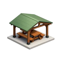 Picnic Shelter 3D icon