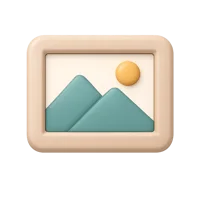 Picture Frame 3D icon
