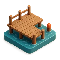 Pier 3D icon