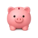 Piggy Bank 3D icon