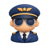 Pilot 3D icon