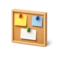 Pin Board 3D icon