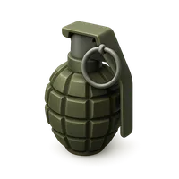 Pineapple Hand Grenade 3D icon