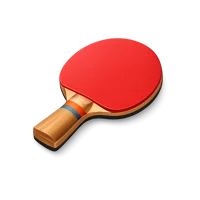 Ping Pong Paddle 3D icon