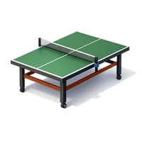 Green Ping Pong Table 3D icon