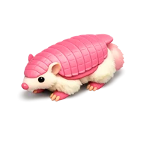 Pink Fairy Armadillo 3D icon