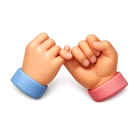 Pinky Promise 3D icon