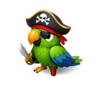 Pirate Parrot 3D icon
