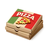 Pizza Boxes 3D icon