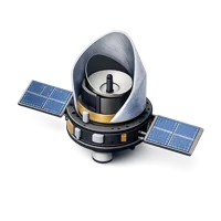 Planck Satellite 3D icon