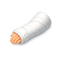 Plaster Cast 3D icon
