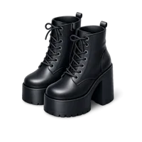 Platform Boots 3D icon