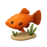 Platies 3D icon