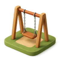 Playground Swing 3D icon