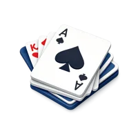 Blue Playing Cards 3D icon