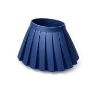 Pleated Skirt 3D icon