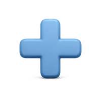 Plus Sign 3D icon