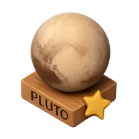 Pluto 3D icon