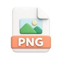 PNG File 3D icon