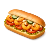 Po Boy Sandwich 3D icon