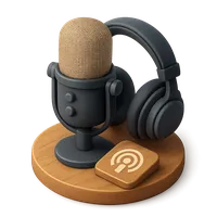 Podcast Microphone Kit 3D icon