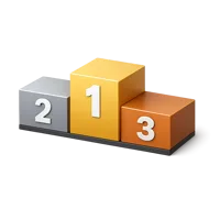 Amber Podium 3D icon