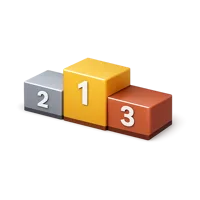 Podium 3D icon