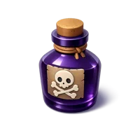Poison Bottle 3D icon