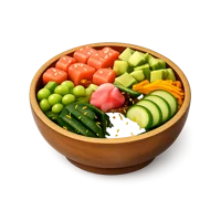 Poke Bowl 3D icon